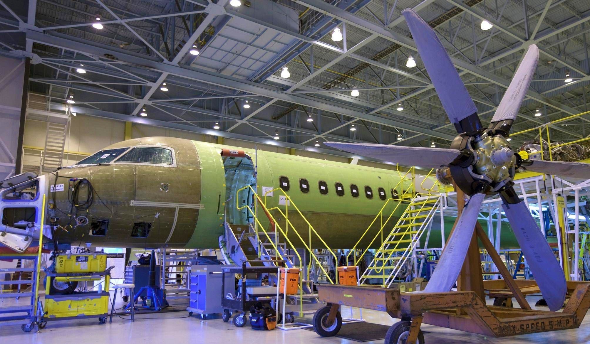 Bombardier Aviation and Unifor Union have reached a tentative agreement on the future of the Dash 8 program employees.